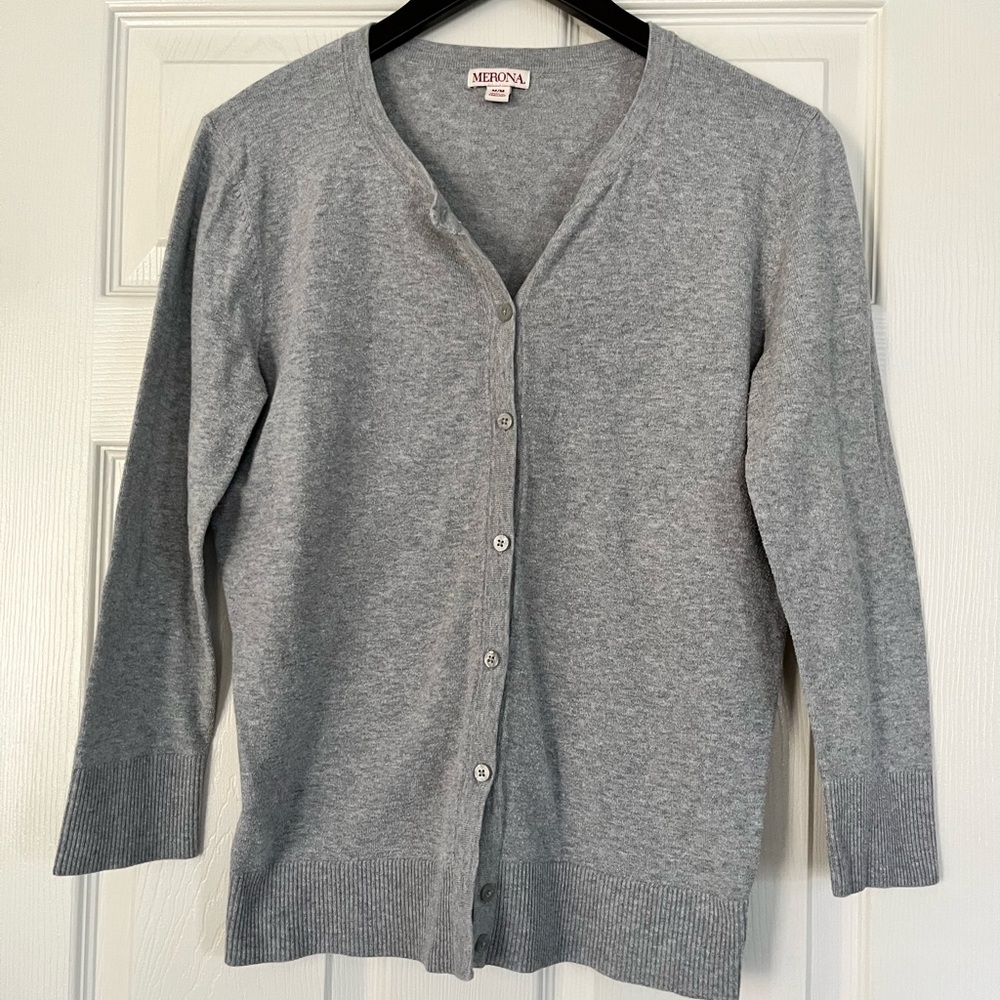 Merona Button Front Cardigan